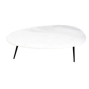 Organic Marble White black 110cm