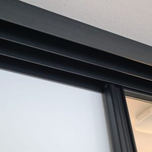 3- sporen rail aluminium per meter