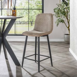 Barstoel Verdan Rib zand (bestellen per 2)