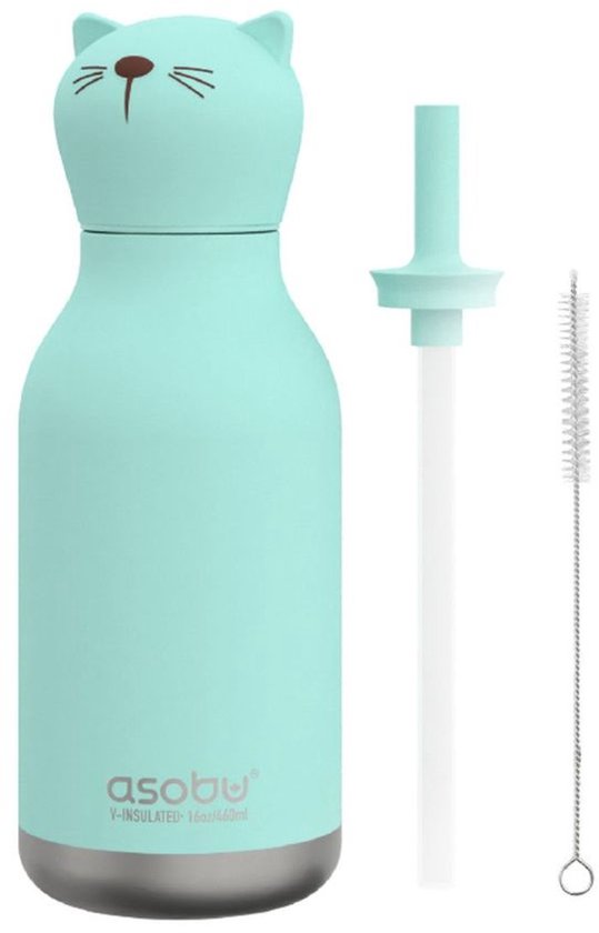 Asobu – Bestie drinkfles Cow – 460 ml - Afbeelding 4