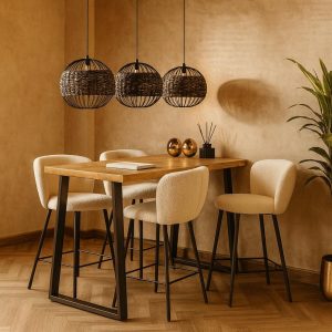 Bartafel Mangohout | Boomstam bartafels | 135 cm
