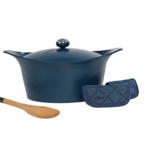 Cookut – lichtgewicht stoofpan The Incredible Cocotte – Blueberry – 24 cm