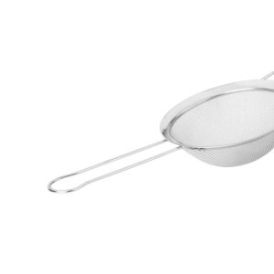 Cookai – fijne zeef met dubbel gaas – RVS – 15 cm