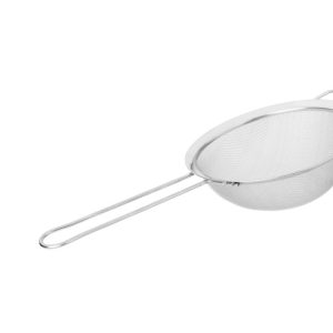 Cookai – fijne zeef met dubbel gaas – RVS – 20 cm