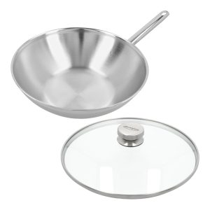 Demeyere – Apollo 7 wok – 30 cm – nu in prijs verlaagd én met gratis deksel!