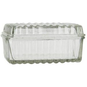 IB Laursen – botervloot – glas – 11.5 x 8.5. x 5.5 cm