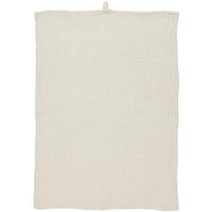 IB Laursen – theedoek wafel – wit – 50 x 70 cm