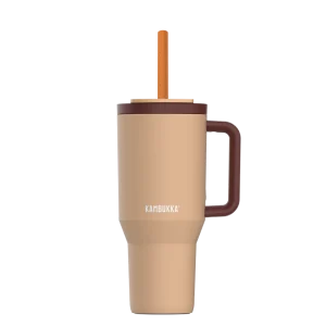 Kambukka – tumbler Rio Almond Dream – met inschuifbaar rietje – 950 ml