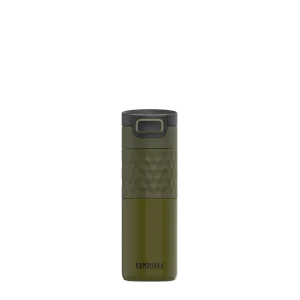 Kambukka – thermosbeker voor koffie en thee Etna Grip – Khakhi Warrior – 500 ml