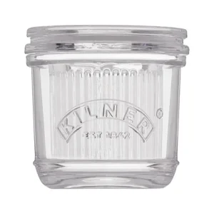 Kilner – boterbel voor verse en smeerbare roomboter – glas – 200 ml