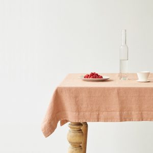 Linen Tales – linnen tafelkleed – cafe crème – 250 x 140 cm