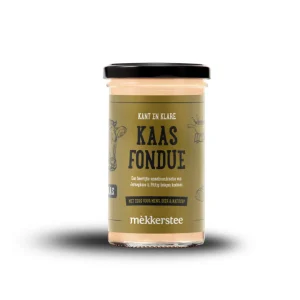 De Mekkerstee – kant-en-klare kaasfondue met kaas van de koe – 380 ml