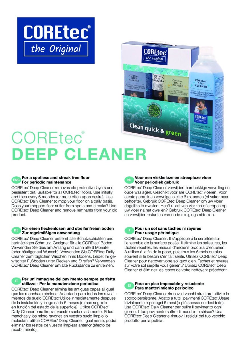 Coretec reinigingset - Afbeelding 3
