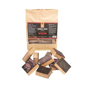 Pitmaster smoking chunks Red Wine – rookhout van wijnvaten