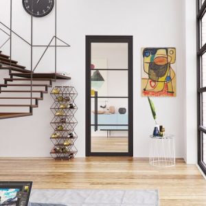 Aluminium binnendeur modern inclusief kozijn vanaf