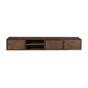 Zwevend tv meubel Ambiance Brown | 200 cm