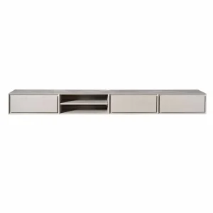 Zwevend tv meubel Ambiance Taupe | 200 cm