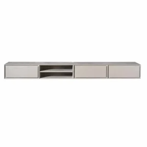 Zwevend tv meubel Ambiance Taupe | 280 cm