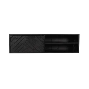 Zwevend tv meubel Zwart New York  120 cm