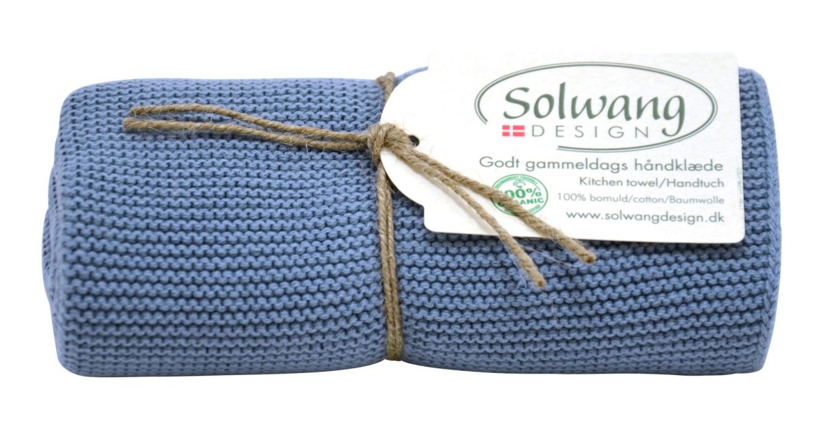 Solwang Design – keukendoek – rustic blue