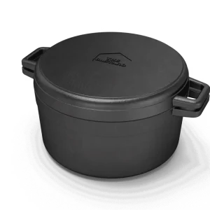The Bastard Dutch Oven & Griddle Large – 28 cm gietijzeren pan