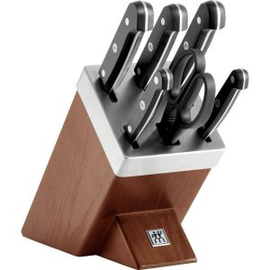 Zwilling – zelfslijpend messenblok Gourmet – 7 delig