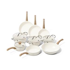 Cook & Pan – pannenset – Ivory – 9-delig