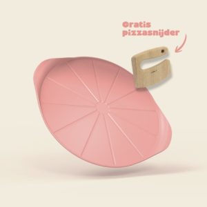 Cookut – The Formidable pizza plate – 33 cm – roze