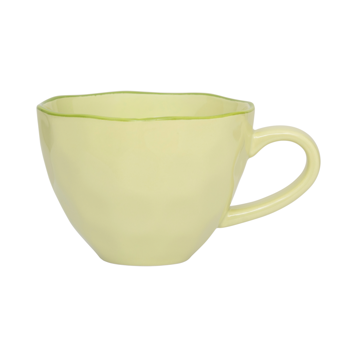 Urban Nature Culture – Good Morning Cup Cappuccino – sculpted – Pale Green