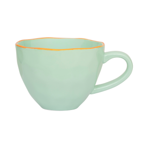 Urban Nature Culture – Good Morning Cup Cappuccino – sculpted – Celadon